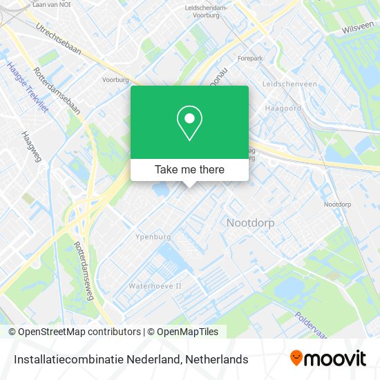 Installatiecombinatie Nederland Karte