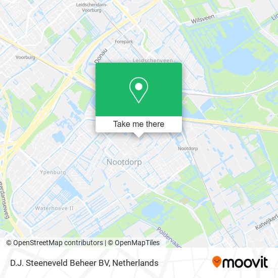 D.J. Steeneveld Beheer BV map