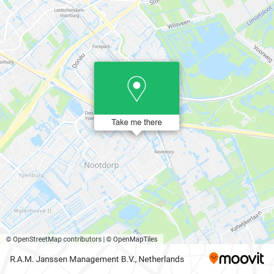 R.A.M. Janssen Management B.V. Karte