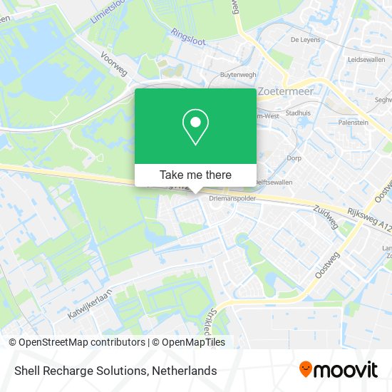 Shell Recharge Solutions map