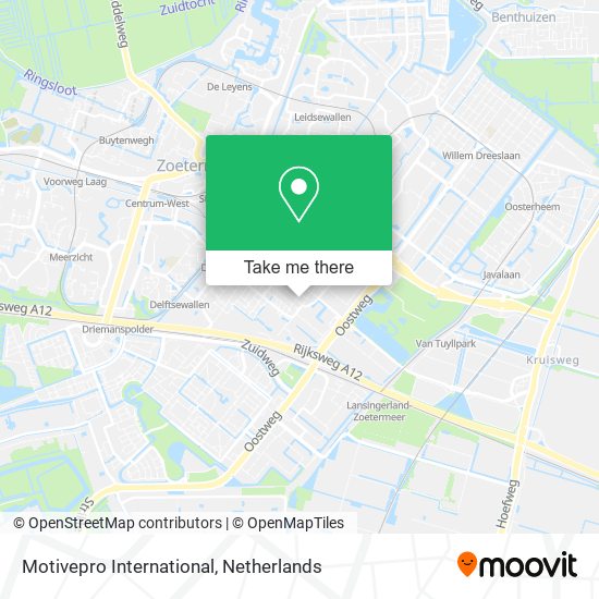 Motivepro International map