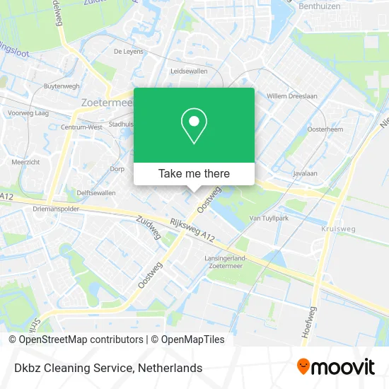 Dkbz Cleaning Service map