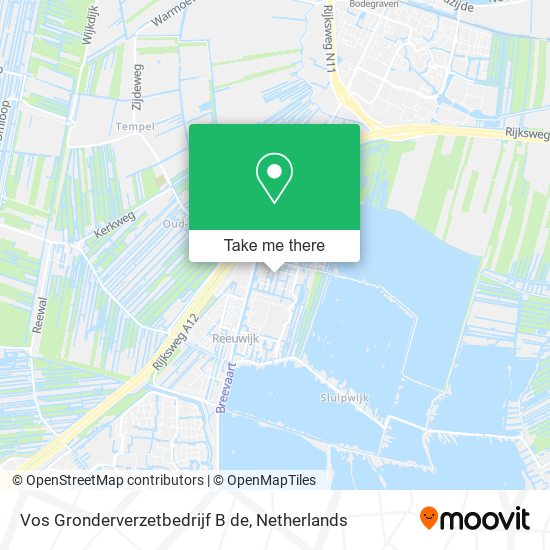 Vos Gronderverzetbedrijf B de map