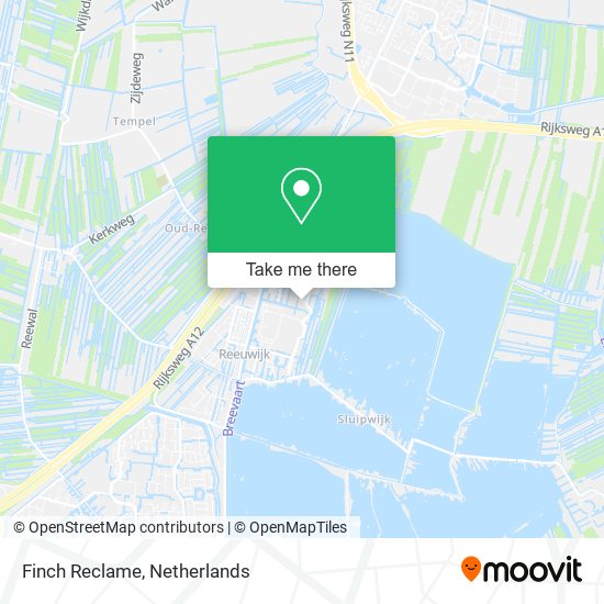 Finch Reclame map