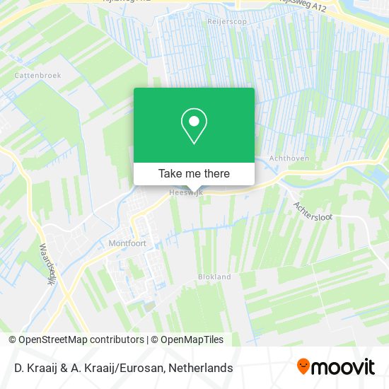 D. Kraaij & A. Kraaij/Eurosan map
