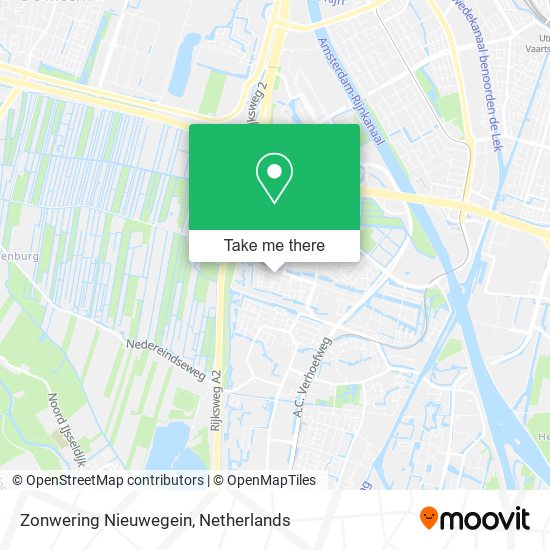 Zonwering Nieuwegein Karte