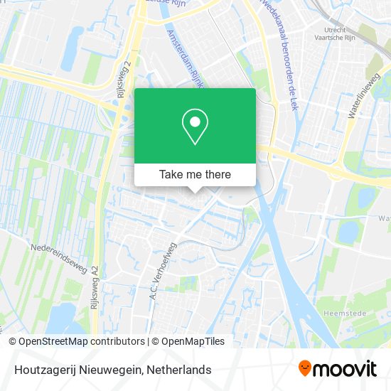 Houtzagerij Nieuwegein Karte