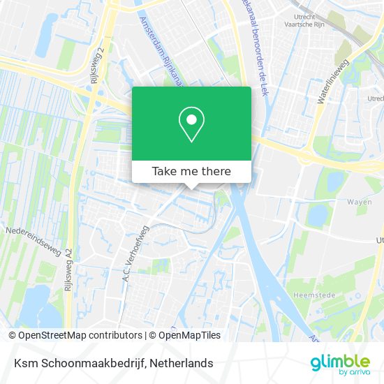 Ksm Schoonmaakbedrijf map