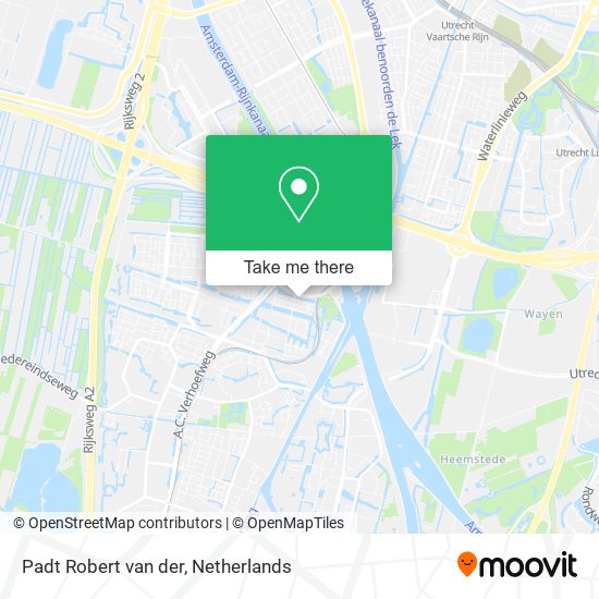 Padt Robert van der map