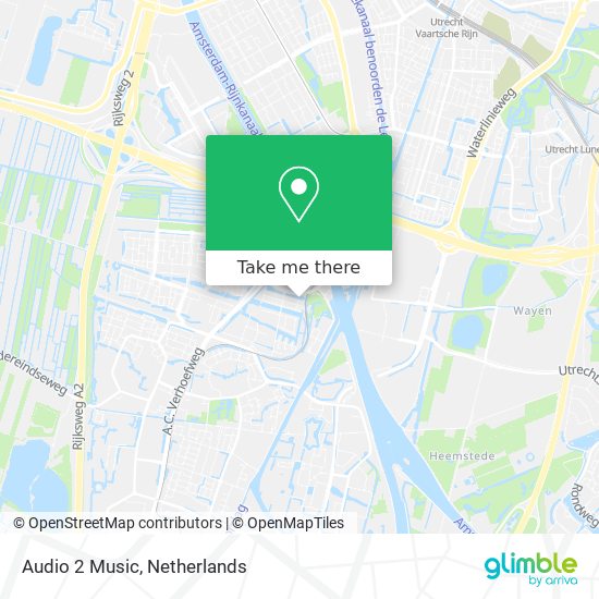 Audio 2 Music map