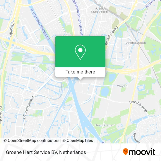 Groene Hart Service BV map