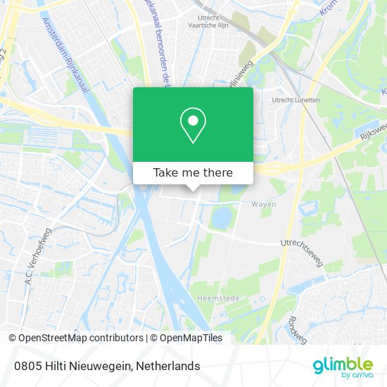 0805 Hilti Nieuwegein map