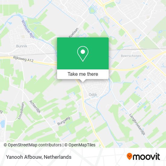 Yanooh Afbouw map