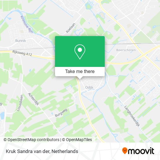 Kruk Sandra van der map