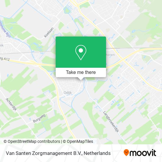 Van Santen Zorgmanagement B.V. map