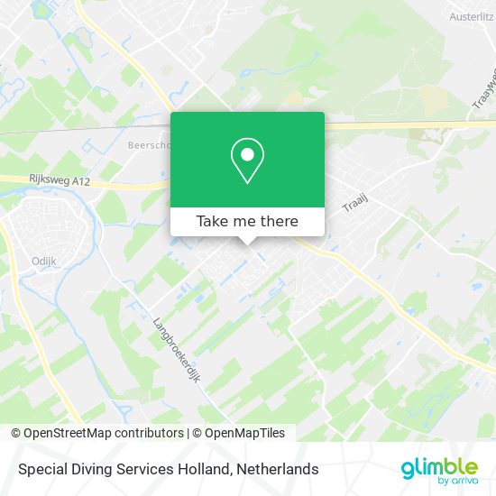 Special Diving Services Holland map