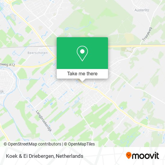 Koek & Ei Driebergen Karte