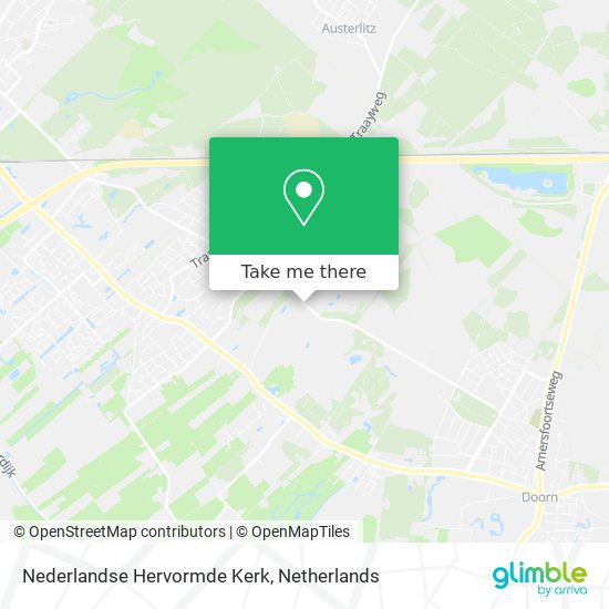 Nederlandse Hervormde Kerk Karte