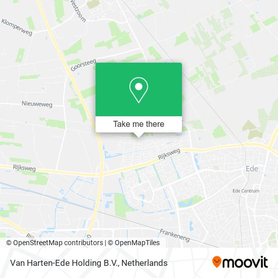 Van Harten-Ede Holding B.V. map