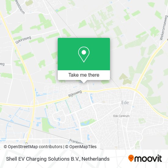 Shell EV Charging Solutions B.V. map