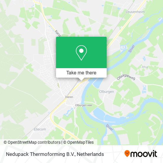 Nedupack Thermoforming B.V. map
