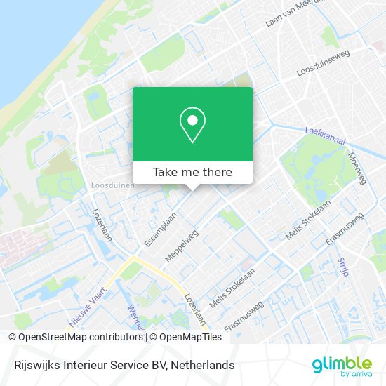 Rijswijks Interieur Service BV Karte