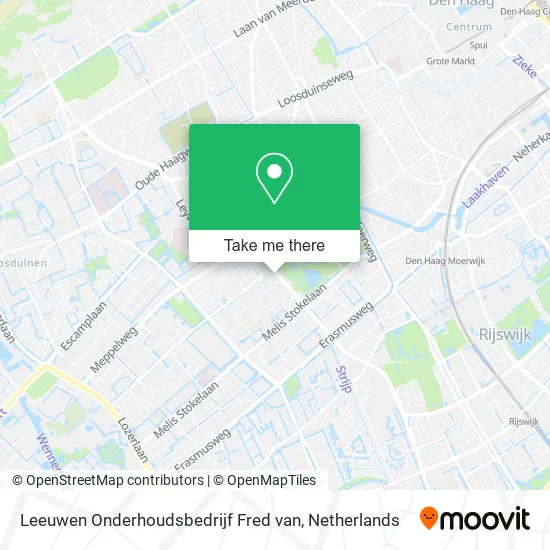 Leeuwen Onderhoudsbedrijf Fred van map