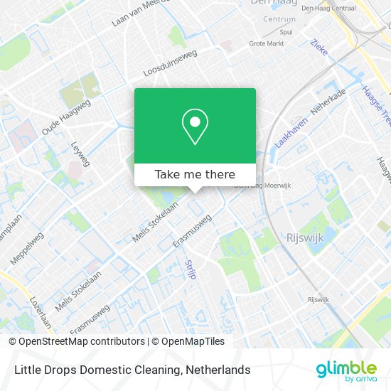 Little Drops Domestic Cleaning Karte