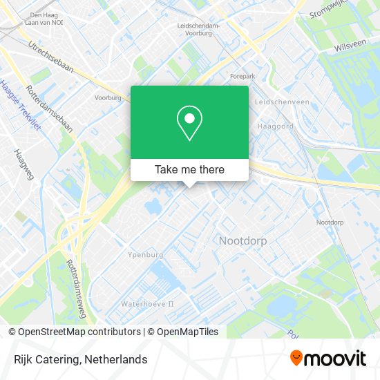 Rijk Catering map