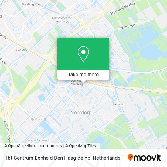 Ibt Centrum Eenheid Den Haag de Yp map