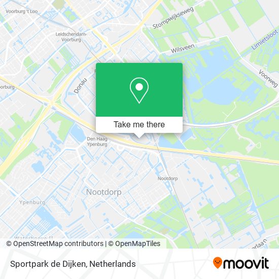 Sportpark de Dijken Karte