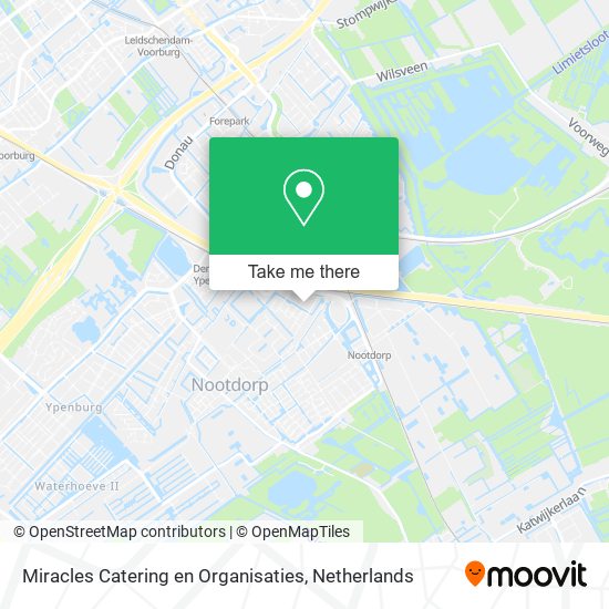 Miracles Catering en Organisaties Karte