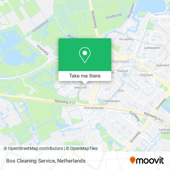 Bos Cleaning Service map