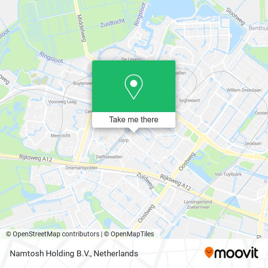 Namtosh Holding B.V. map