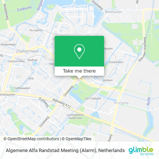 Algemene Alfa Randstad Meeting (Alarm) map