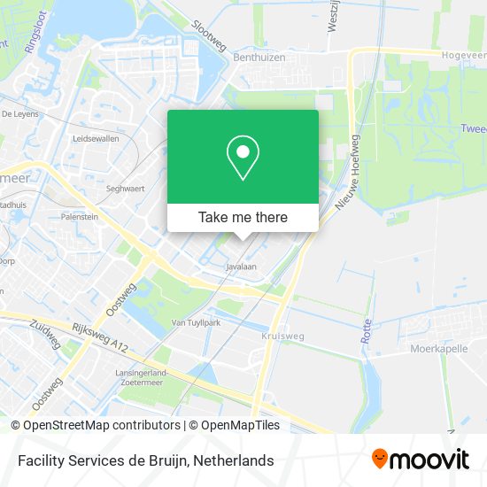 Facility Services de Bruijn map