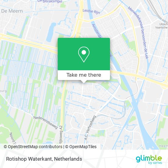 Rotishop Waterkant map