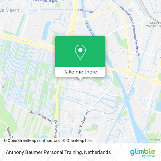 Anthony Beumer Personal Training Karte