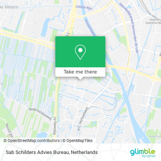 Sab Schilders Advies Bureau map