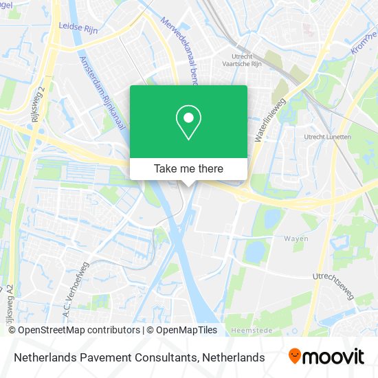 Netherlands Pavement Consultants Karte