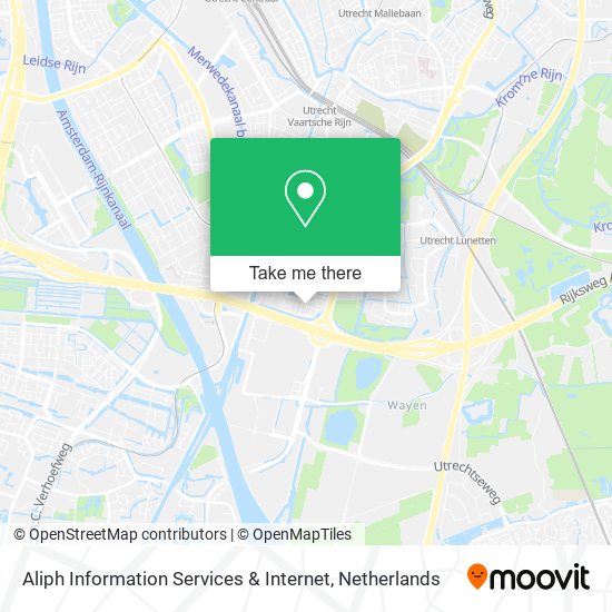 Aliph Information Services & Internet map