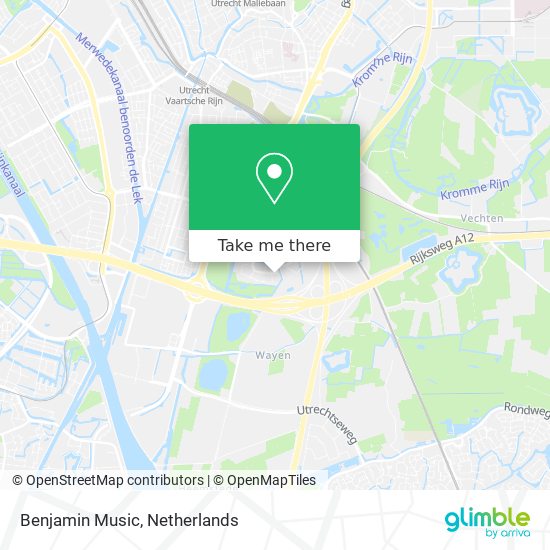 Benjamin Music map