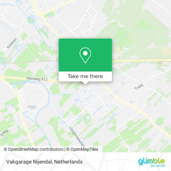 Vakgarage Nijendal Karte