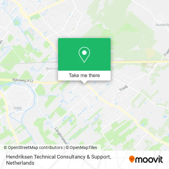 Hendriksen Technical Consultancy & Support map