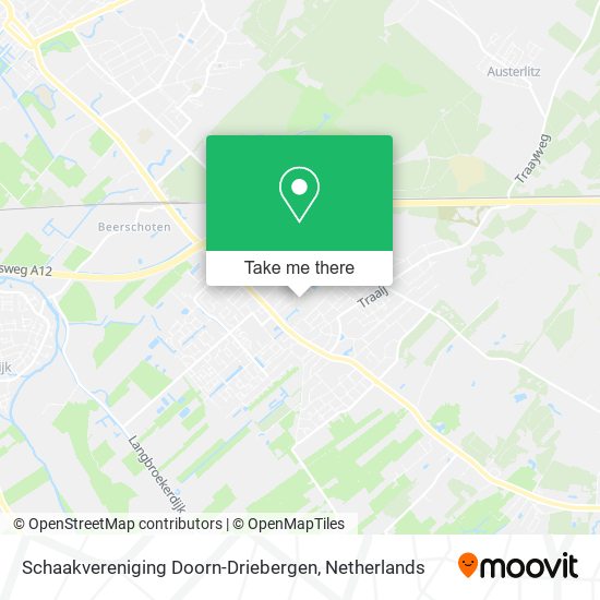 Schaakvereniging Doorn-Driebergen Karte