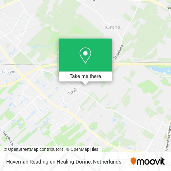 Haveman Reading en Healing Dorine map