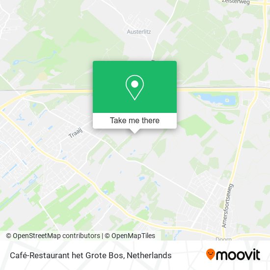 Café-Restaurant het Grote Bos map