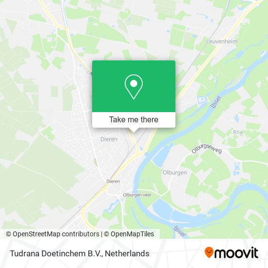 Tudrana Doetinchem B.V. Karte