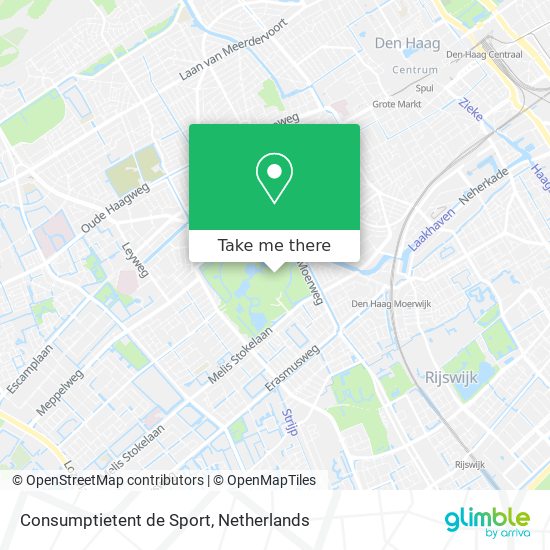 Consumptietent de Sport Karte