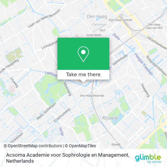 Acsoma Academie voor Sophrologie en Management Karte